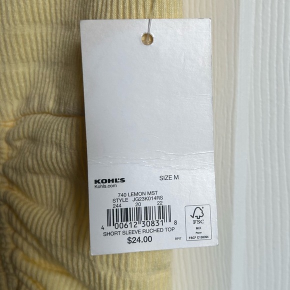 Yellow top - Picture 2 of 3